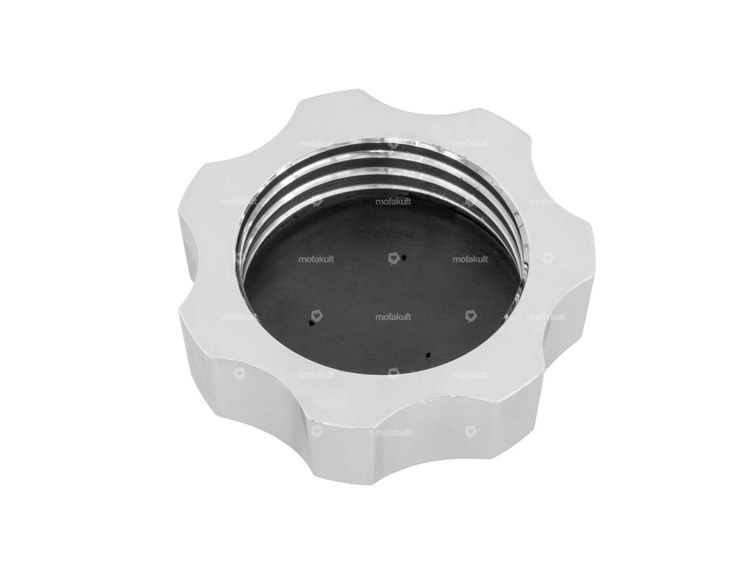 66HEROES Tankdeckel M44 Alu Chrom | Puch Carousel Image 2