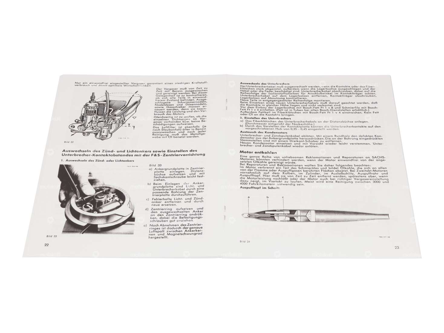 Repair instructions Sachs 50 Saxonette (automatic) Carousel Image 3