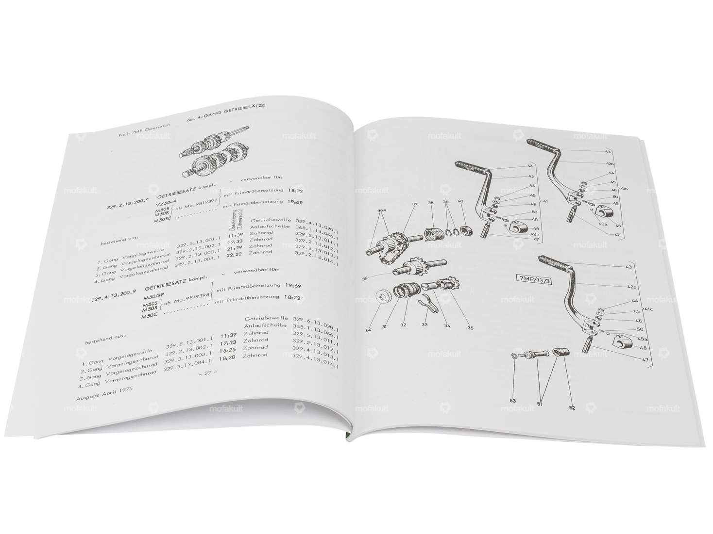 Ersatzteilkatalog | Puch M50, VZ50 4-Gang (AT) Carousel Image 3