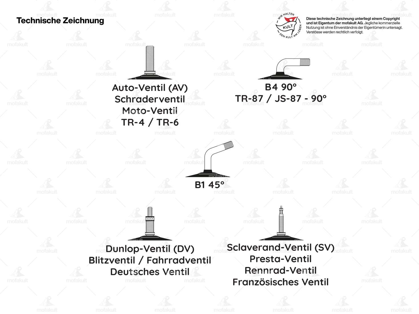 VeeRubber 2.25 - 2.50 x 19" Schlauch Carousel Image 2