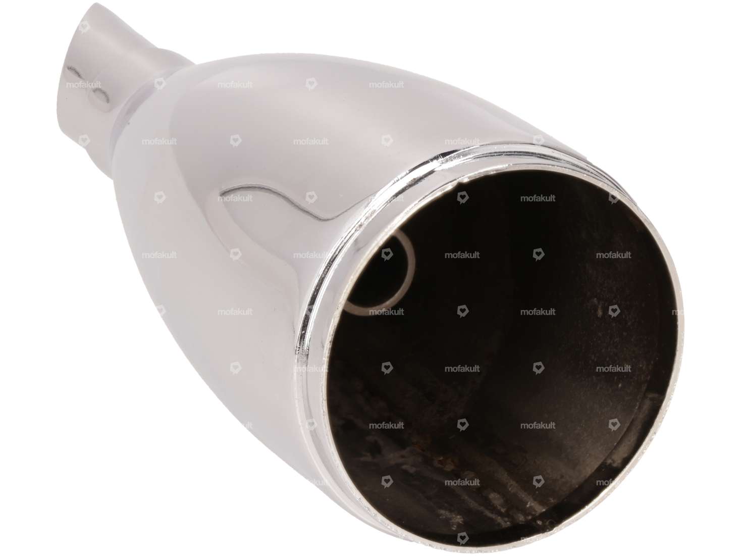 swiing® revival end piece exhaust flute 60 mm sideways outgoing Carousel Image 2