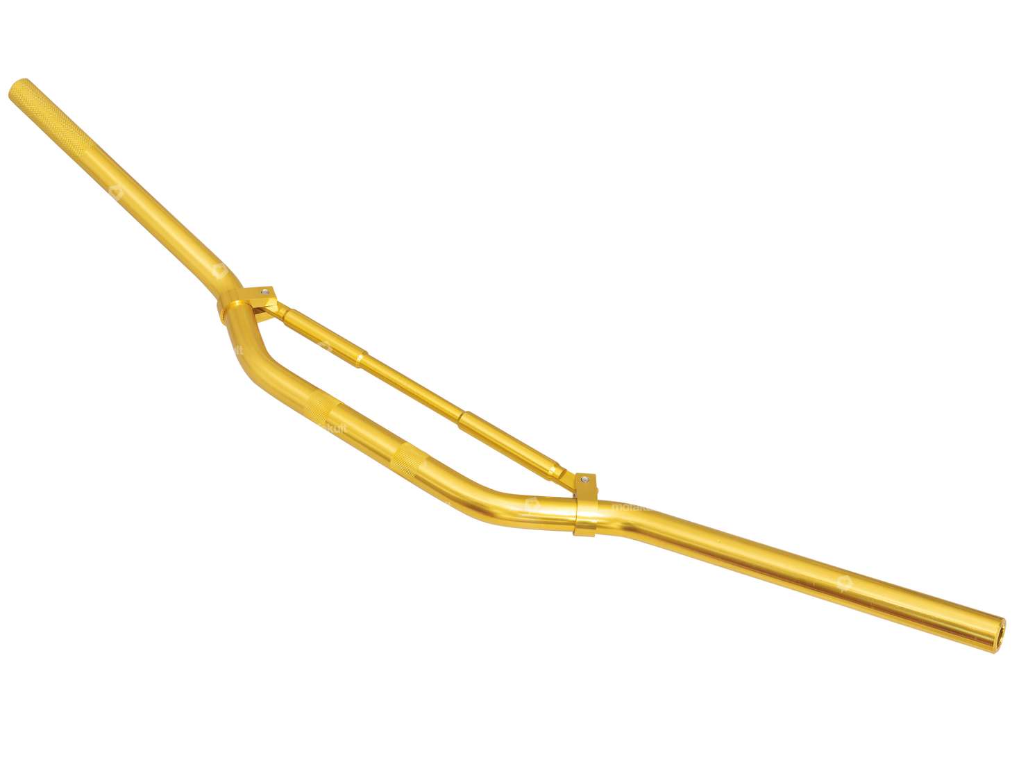 Rennlenker Gabelplatte 9 cm / breit gold Carousel Image 2