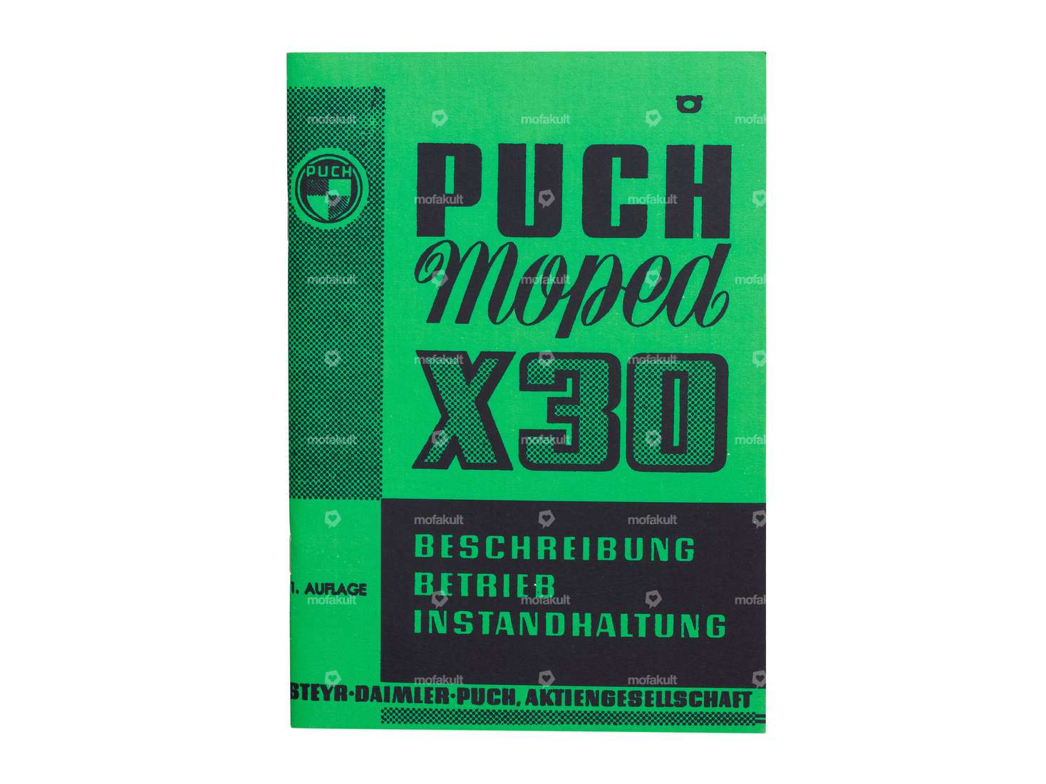 Betriebsanleitung | Puch X30 Velux 1.Auflage (Ur-Velux) Carousel Image 1