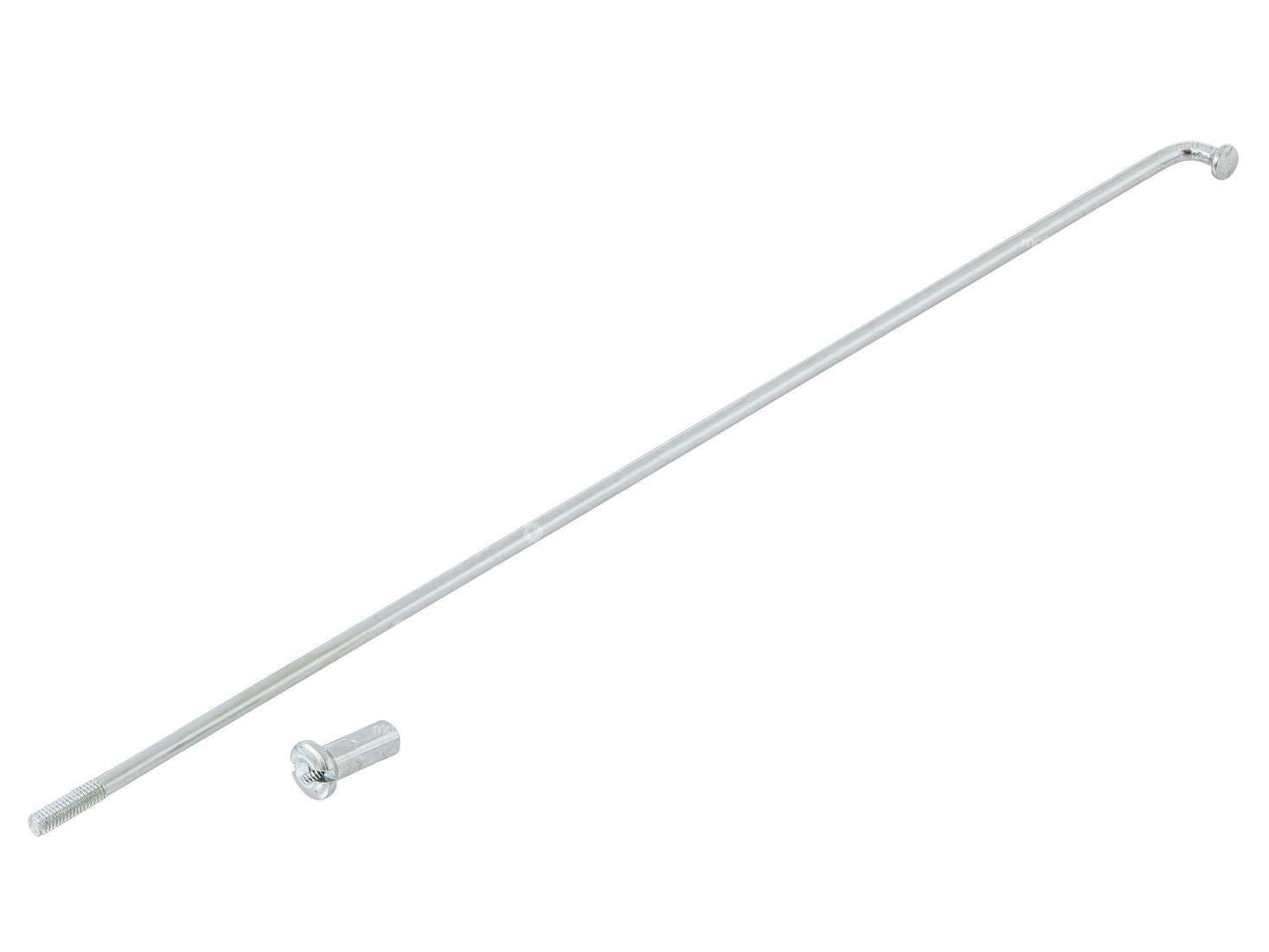 GPO 19" Speiche einzeln inkl. Nippel (2.9 x 212 mm) silber Carousel Image 1