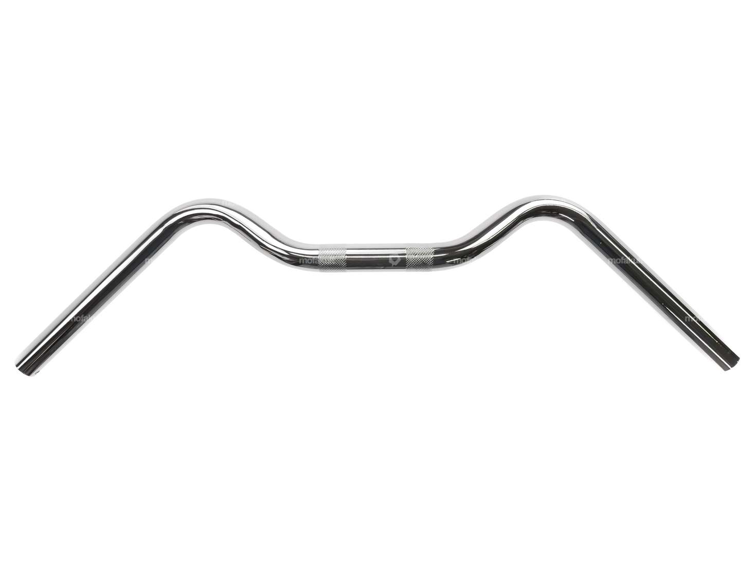 Handlebar fork plate 15 cm Cafe Racer chrome Carousel Image 1