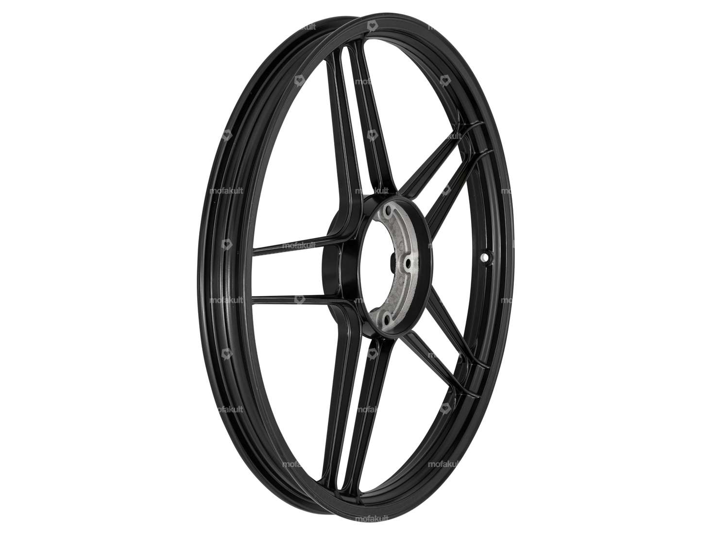 Grimeca Felge 17" Guss schwarz NOS | Puch Maxi Carousel Image 2