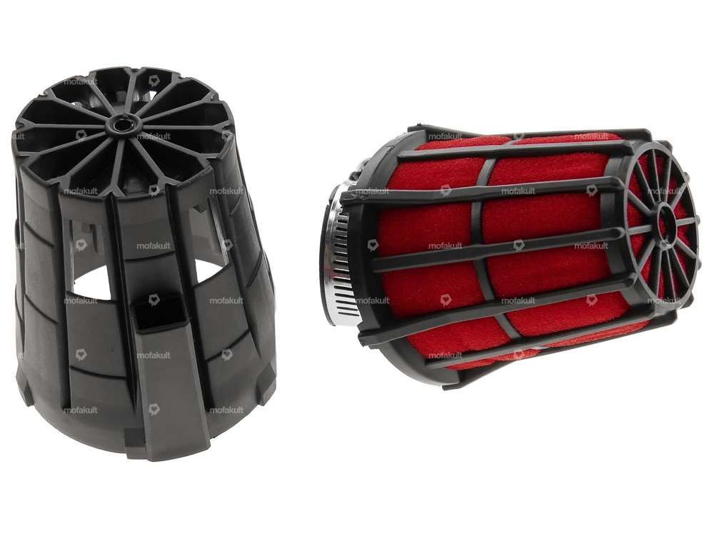 Tun'R Luftfilter 45° Schaumstoff Spritzkappe Ø 28 mm Carousel Image 4