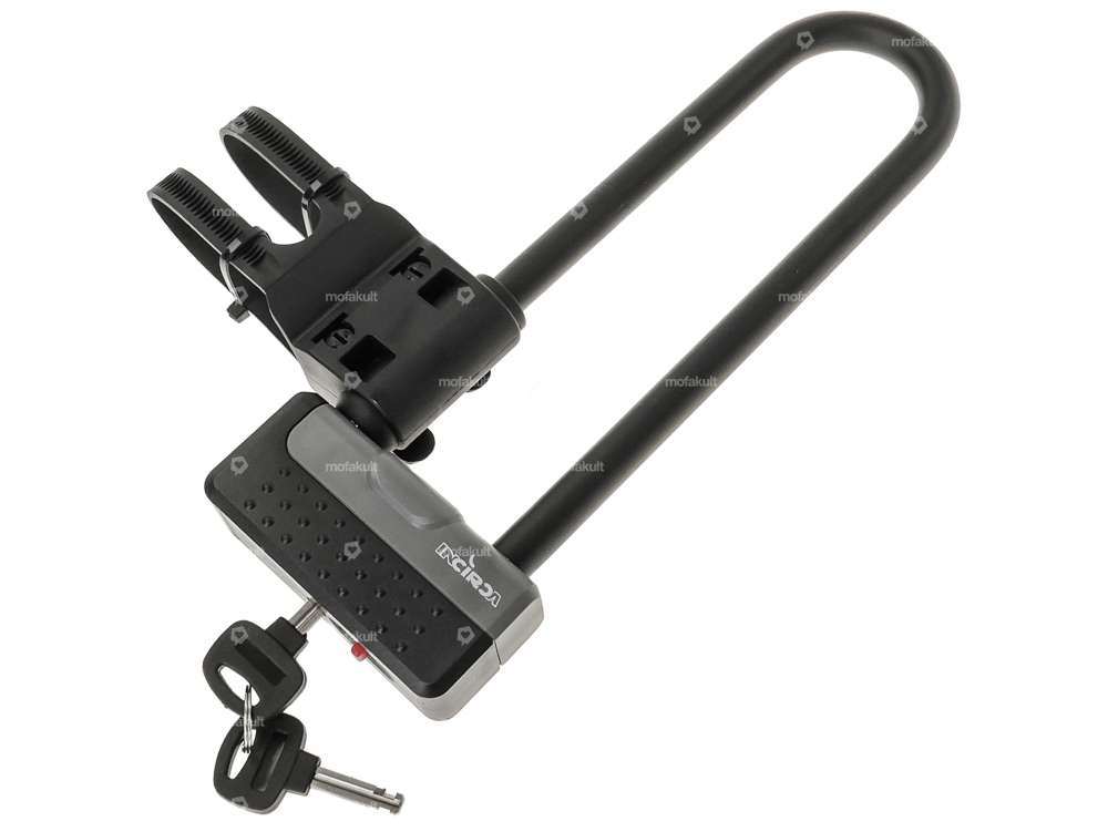 Bügelschloss massiv (U) mit Halterung Carousel Image 1