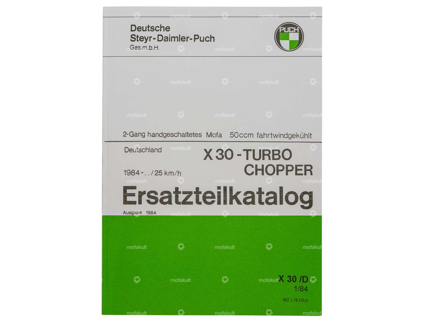Ersatzteilkatalog | Puch X30 Turbo Chopper (DE) Carousel Image 1