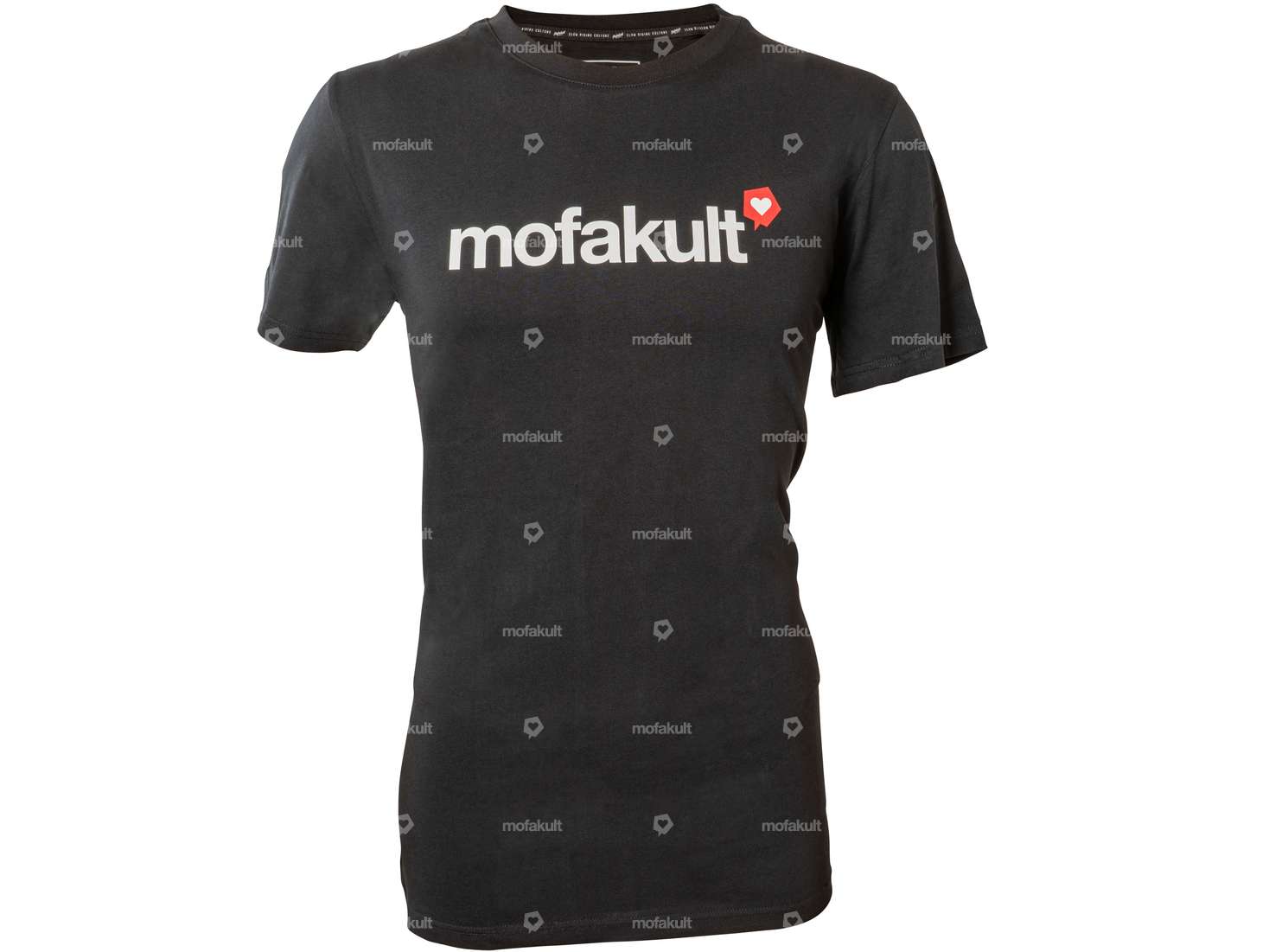 mk-Merch T-Shirt «Herz» (XS-XXL) Man Black Carousel Image 1