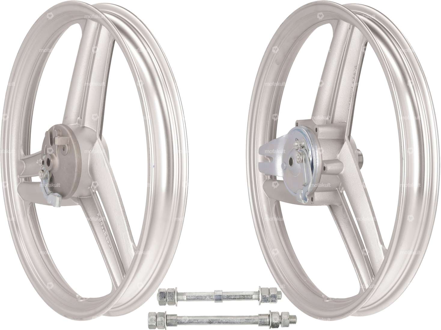 Felgensatz 17" Guss silber (3/6 Speiche) | Peugeot 103 Carousel Image 1