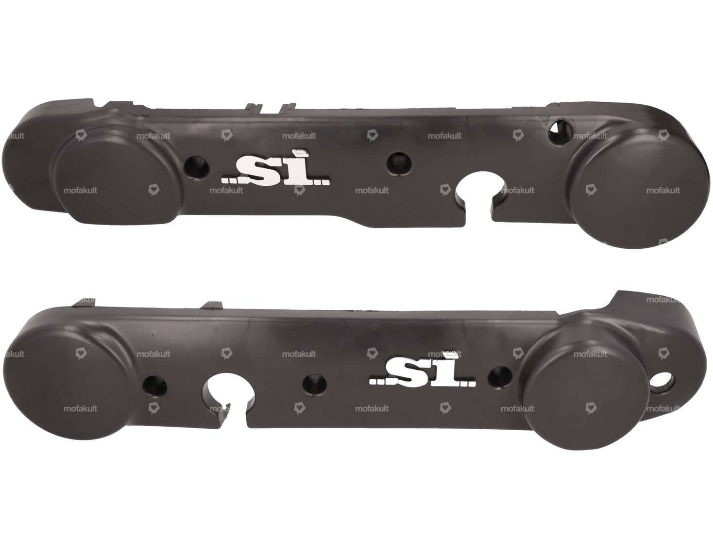 Seitenschützer mit Emblem schwarz | Piaggio SI Carousel Image 1