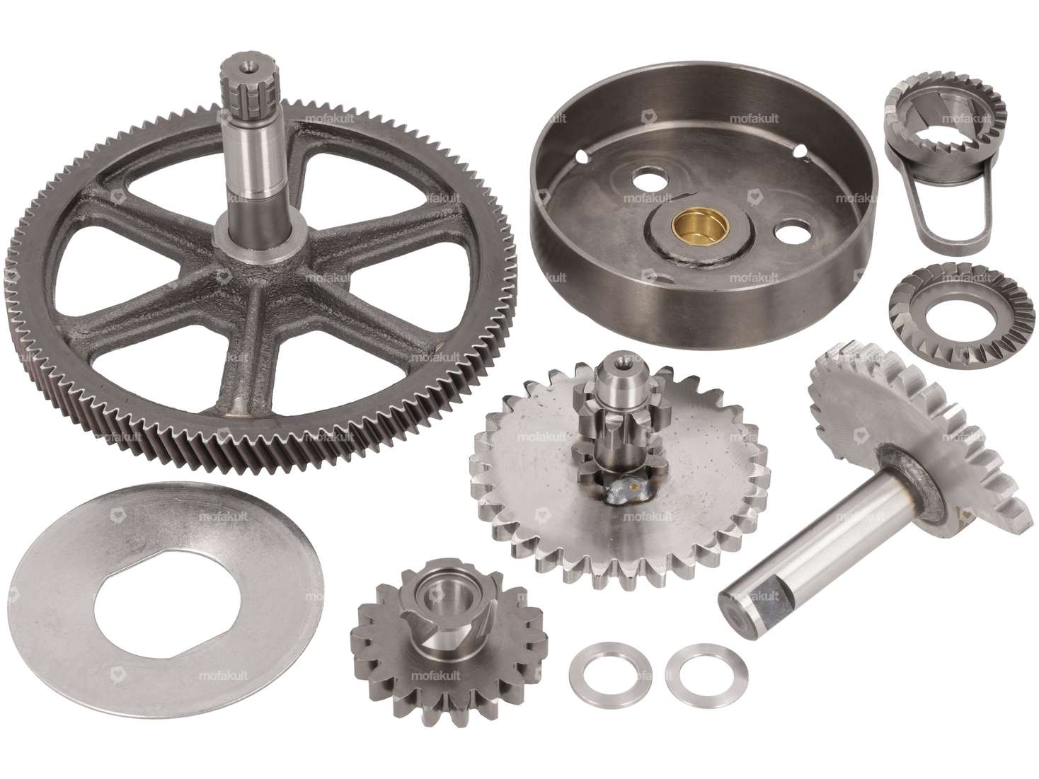 Kickstarter set incl. clutch basket & spur gear | Puch E50 Carousel Image 1