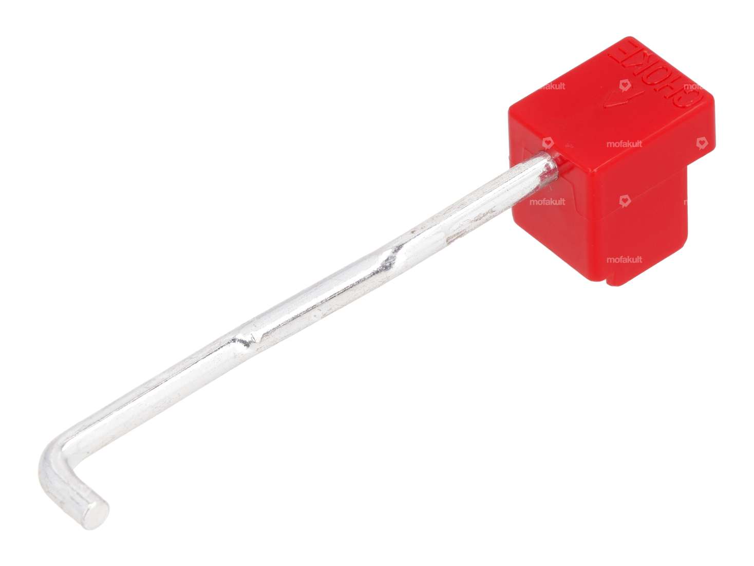 GPO Choke lever Dell'Orto SHA Type 3 red | Piaggio Ciao PX, C24 Carousel Image 1