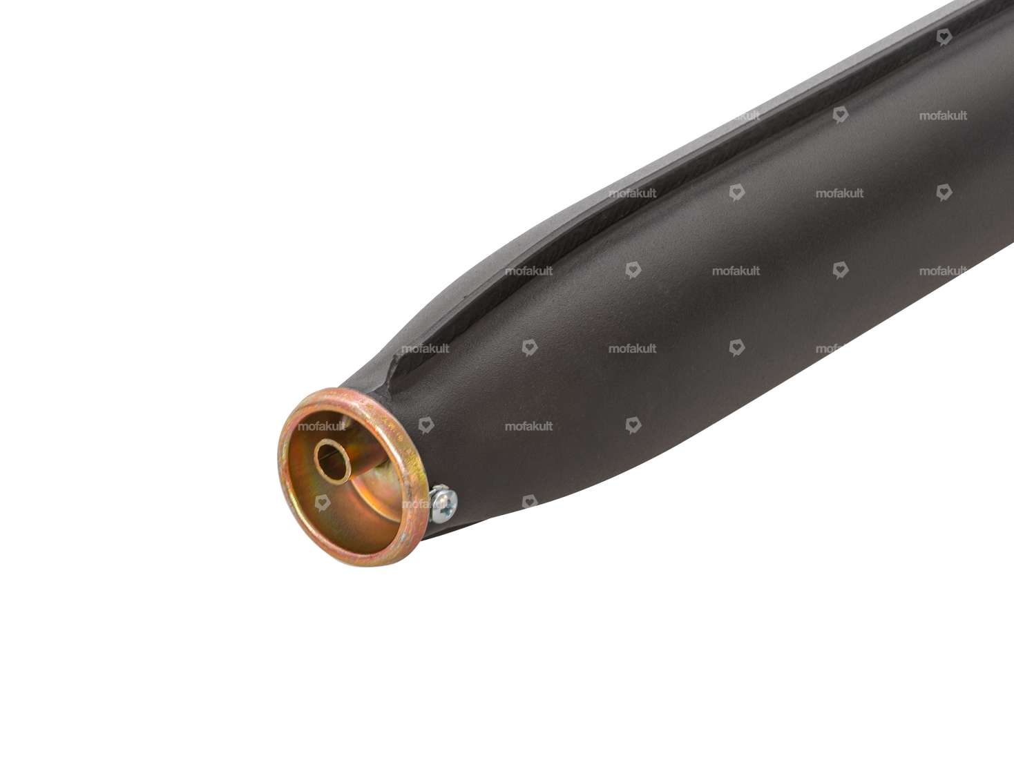 Auspuff 25 mm gerader Auslass schwarz | Tomos Carousel Image 4