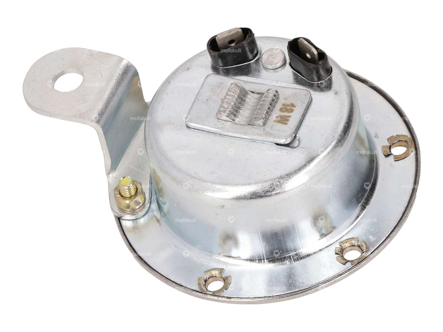 EFFE Horn 6V 18W (AC - Wechselstrom) mit Halterung verzinkt Carousel Image 2