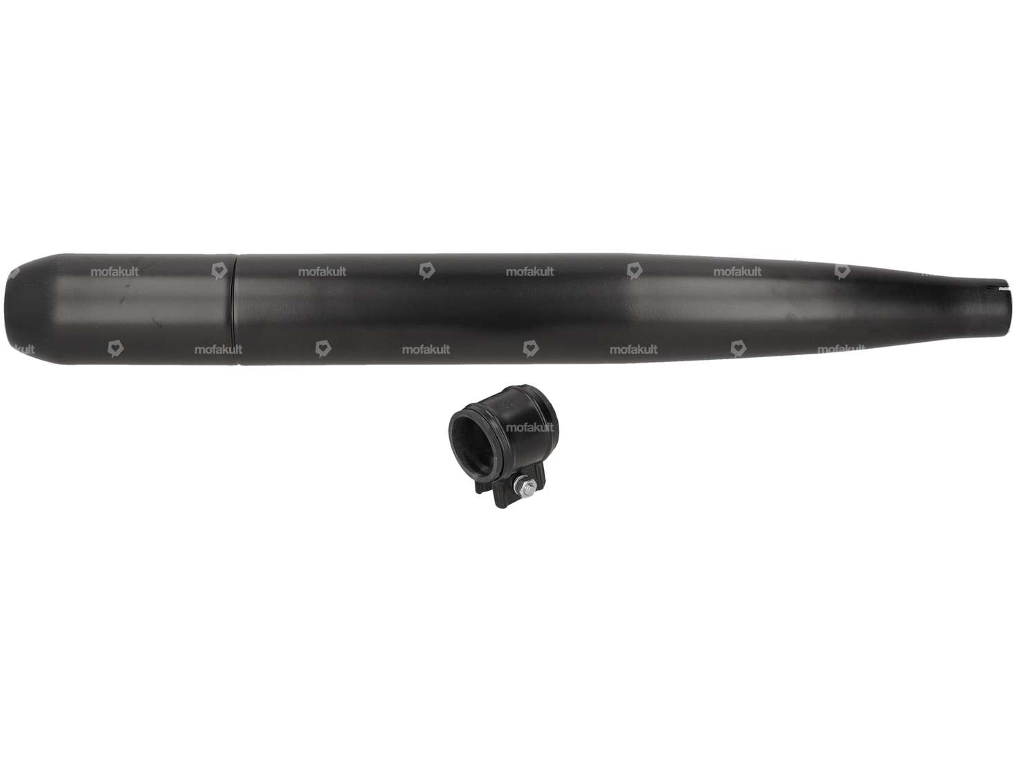 GPO exhaust cigar black Ø 28 / 60 mm Carousel Image 1