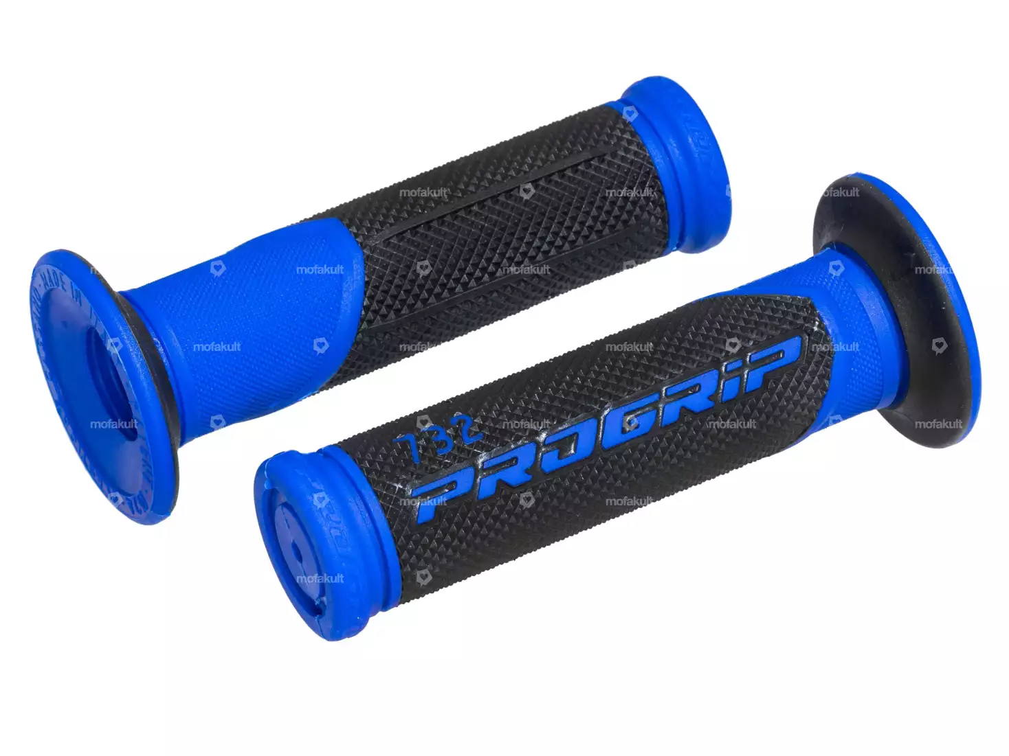 Poignées ProGrip 732 Road Noir/Vert Ø22mm - Confort Et Contrôle Optimal Pour Moto Cross Et Enduro