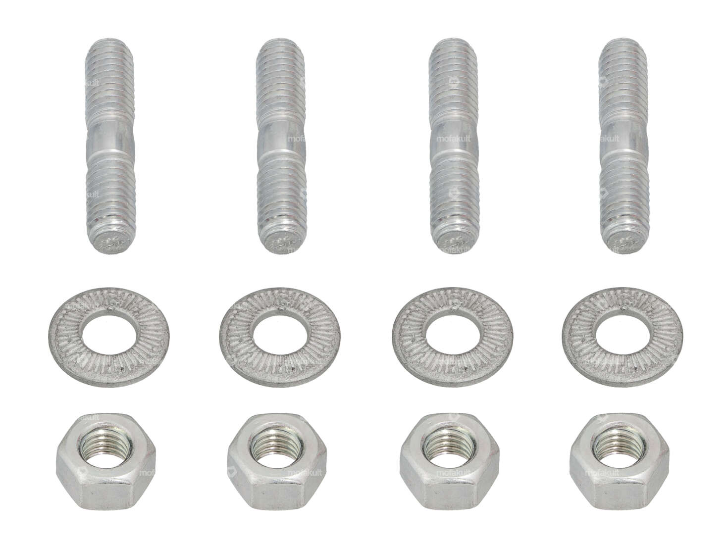 swiing® revival stud bolt set M6x30 (10.9 strength) galvanized Carousel Image 1