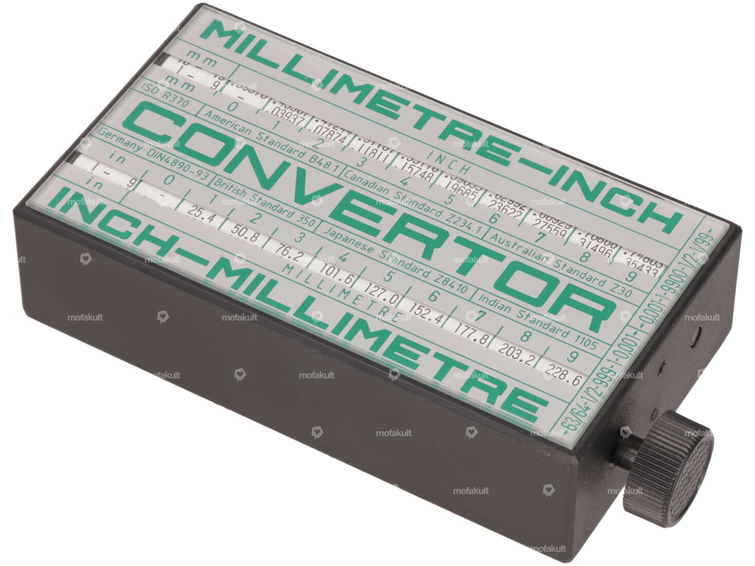 TOLERATOR Umrechnungsbox mm - inch «Convertor» Carousel Image 1