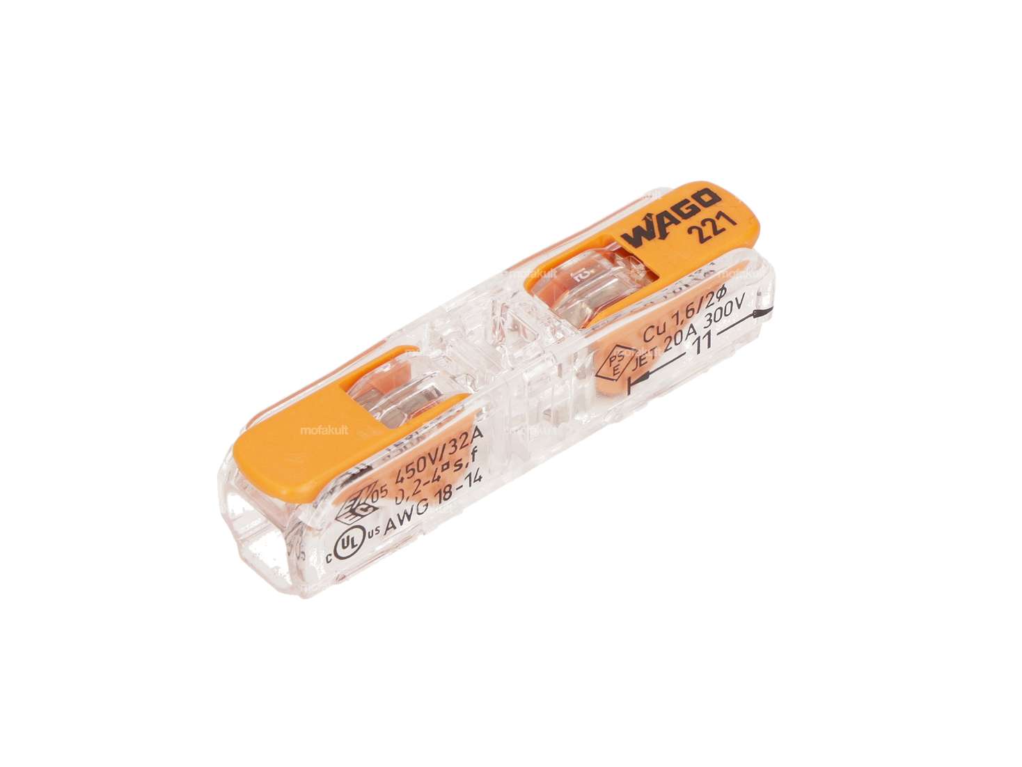 WAGO feed-through connector 4 mm with lever Carousel Image 1