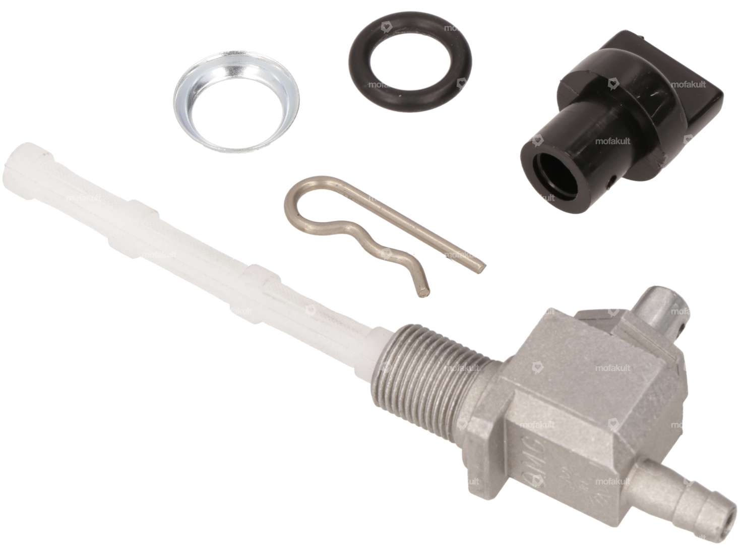 OMG Benzinhahn senkrecht M12x1 mit Drehknopf (zum Einschrauben) unten abgehend Carousel Image 4