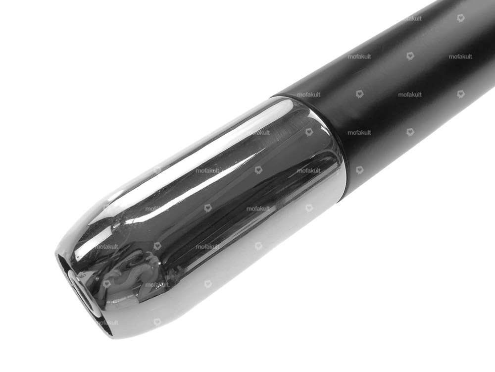 GPO Zigarrenauspuff Ø 28 / 60 mm (schwarz / Chrom) | Sachs Carousel Image 2