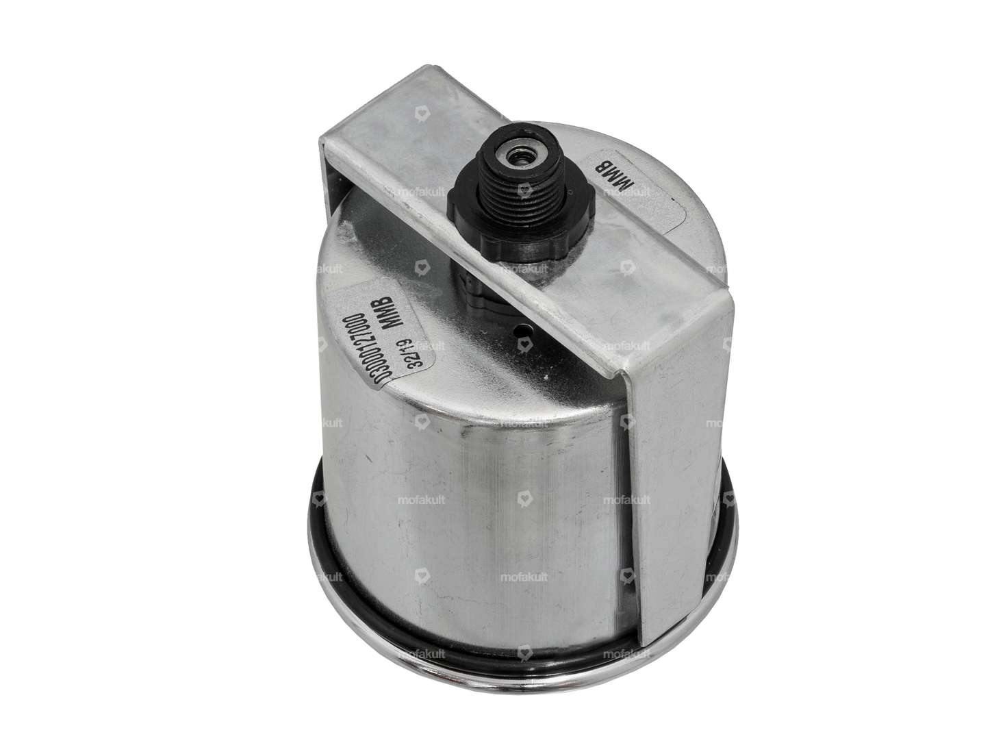 Tacho 100 km/h Ø 48 mm (weisses Ziffernblatt) Carousel Image 3