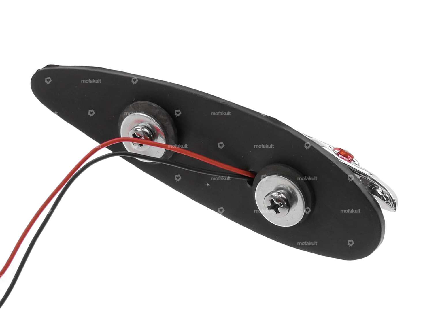 Zierfigur Adler Chrom klein (beleuchtete Augen) Carousel Image 3