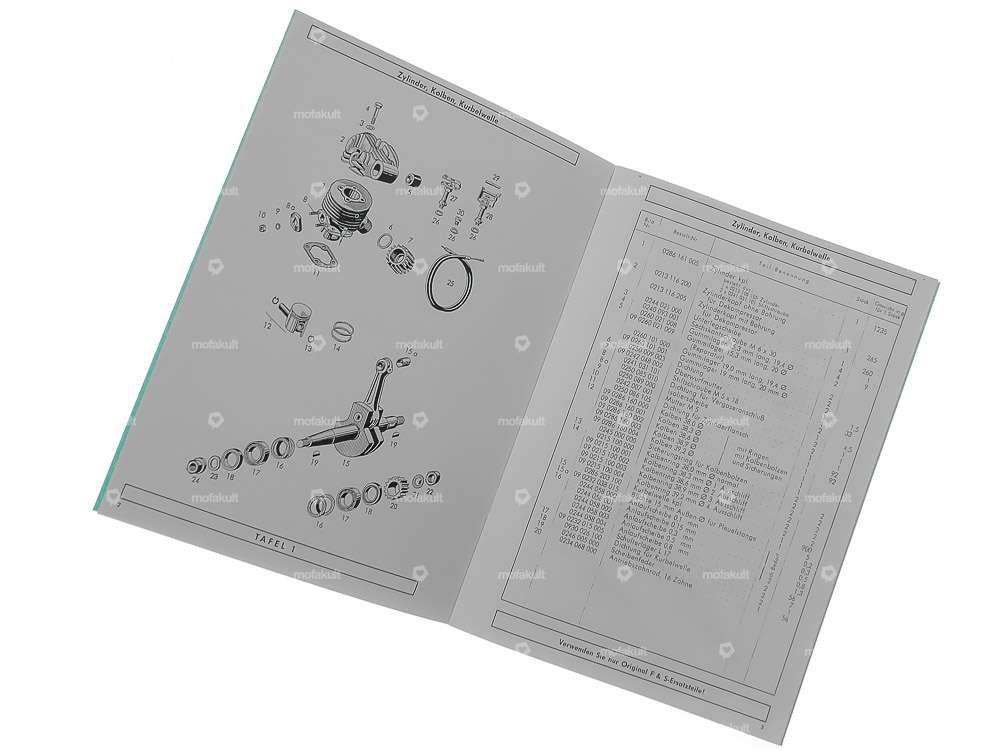 Ersatzteil-Liste | Sachs 50/3 LKH, LH Motor Carousel Image 3