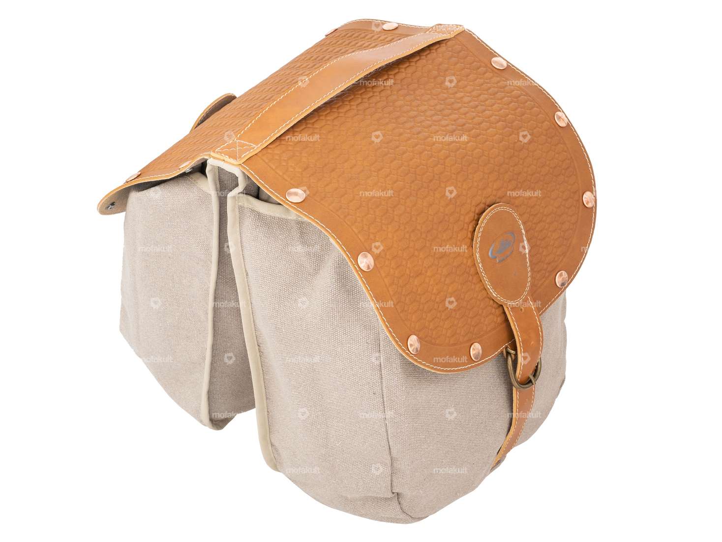 Gepäcktasche Oldschool honig Carousel Image 1