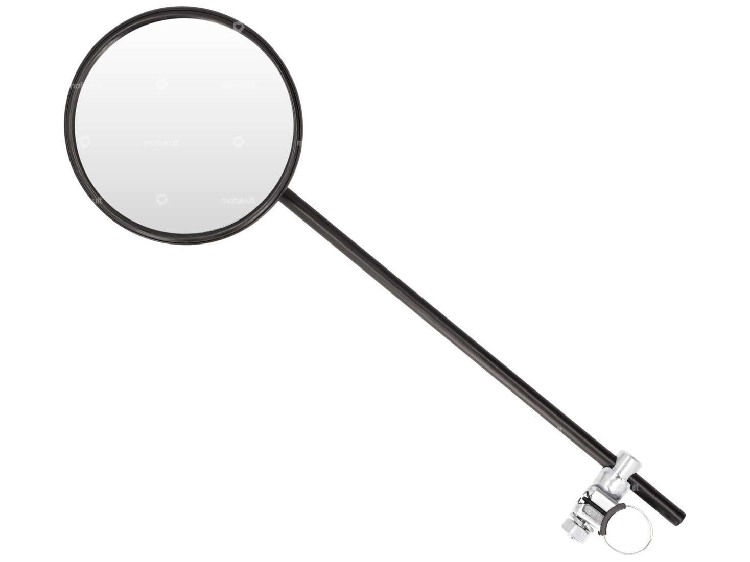 Bumm Spiegel rund Inox schwarz Carousel Image 1