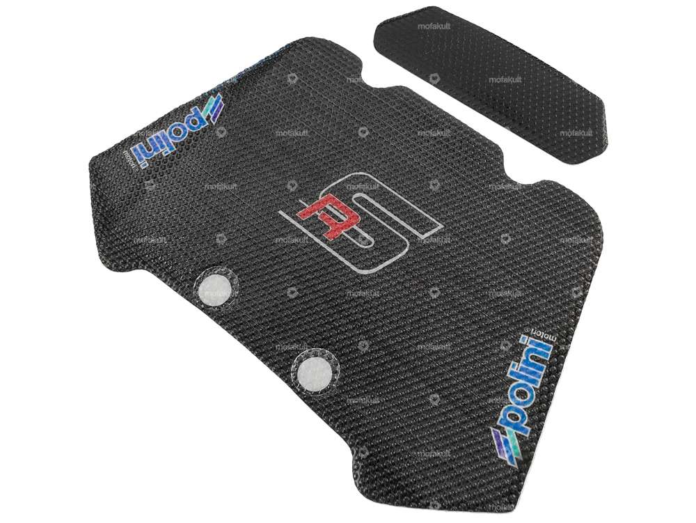 Polini saddle cover hard to racing shell Carousel Image 1