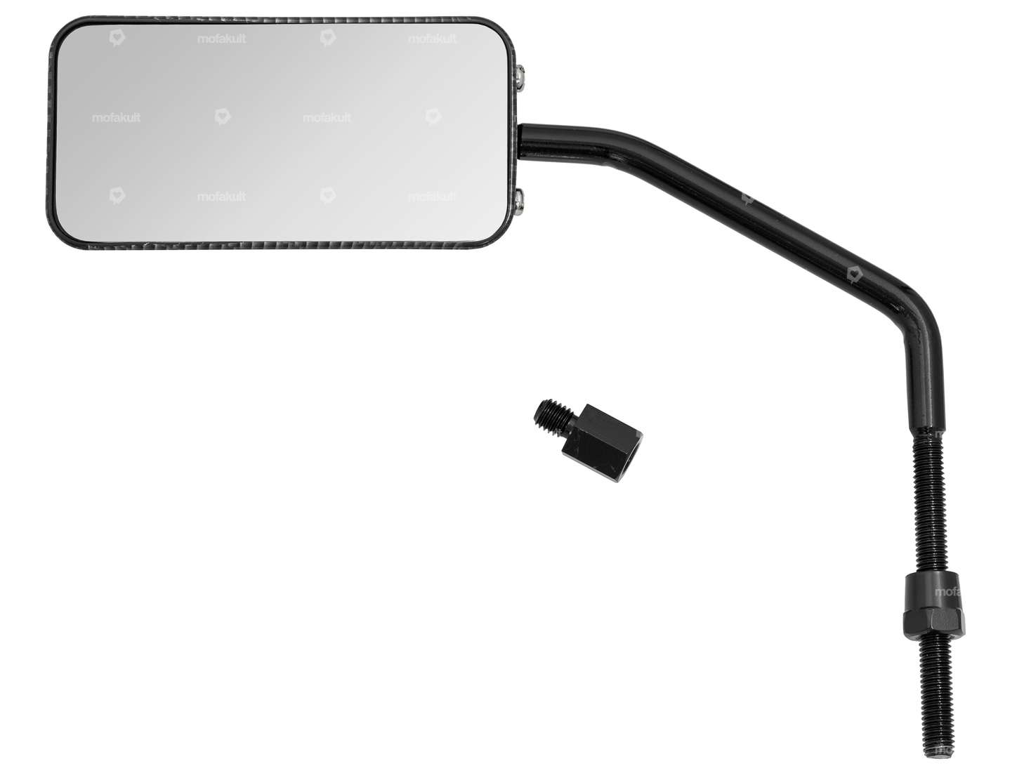 GPO mirror "F1-Style" Carbon glossy Carousel Image 1