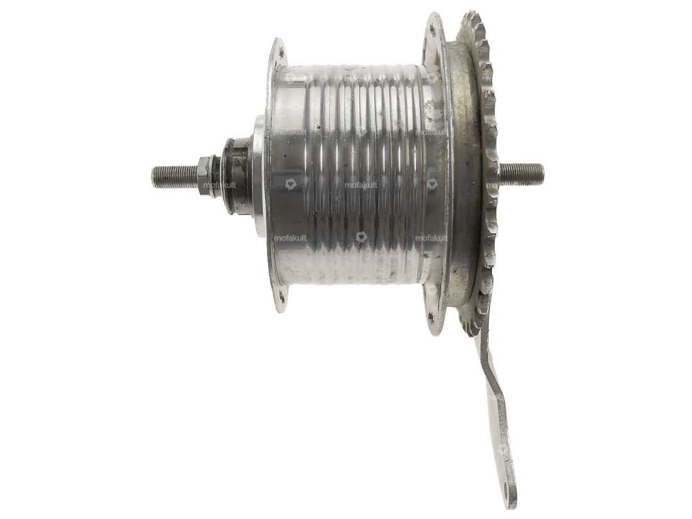 GPO 17" Speichen-Set inkl. Nippel (Rücktrittfelge HR90-Nabe) Inox Carousel Image 2