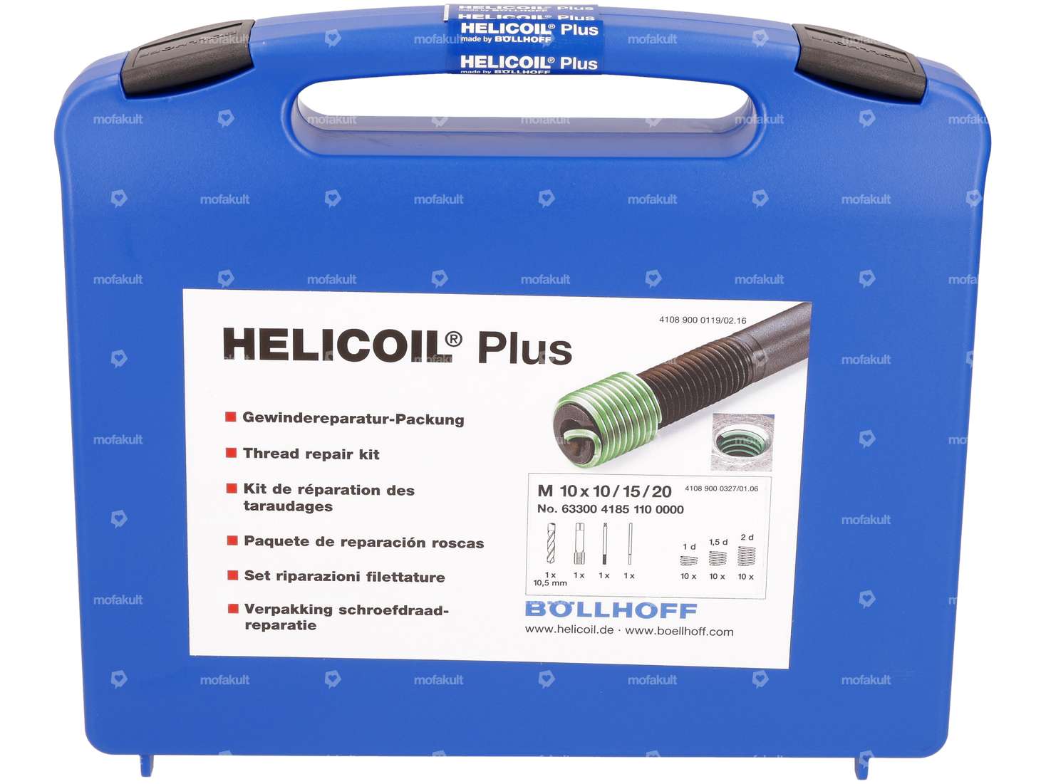HeliCoil Gewinde-Reparatur-Set M10 (Profi Werkzeug) Carousel Image 1