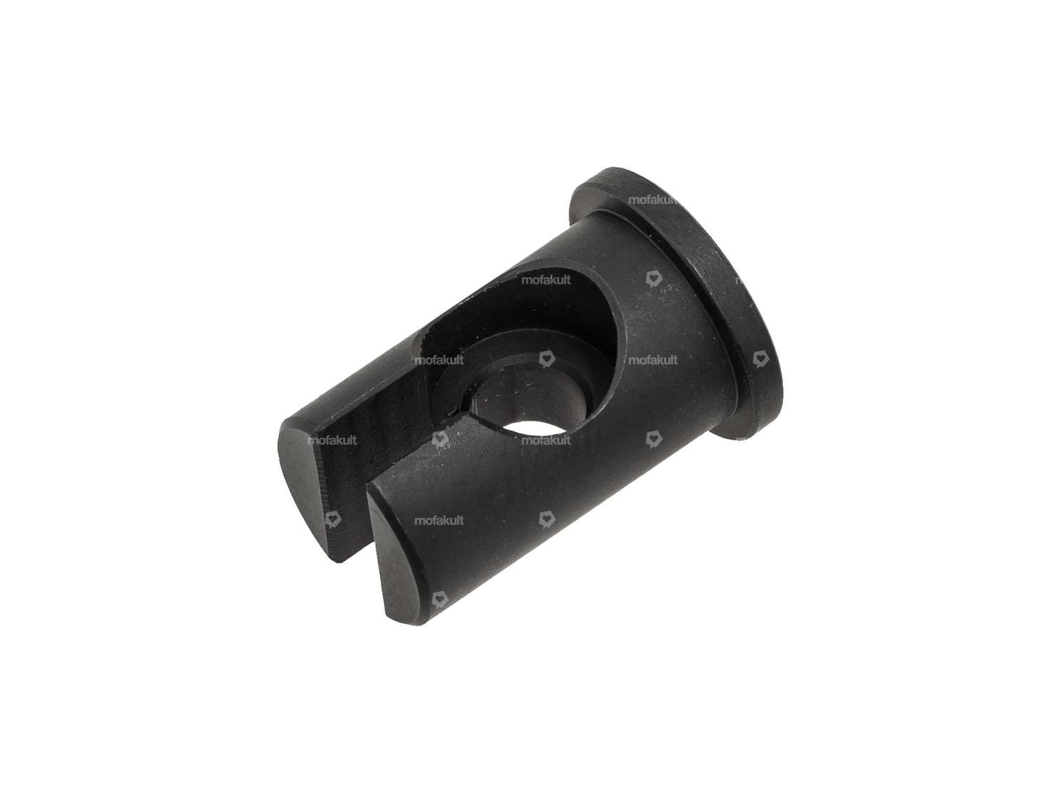 66HEROES Brake cable mount aluminum black Carousel Image 1