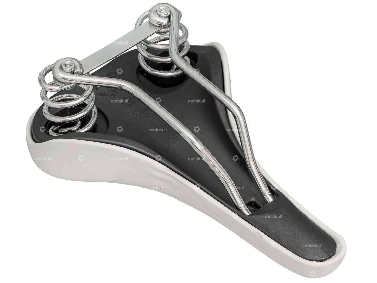 Sattel British Raute weiss Carousel Image 2