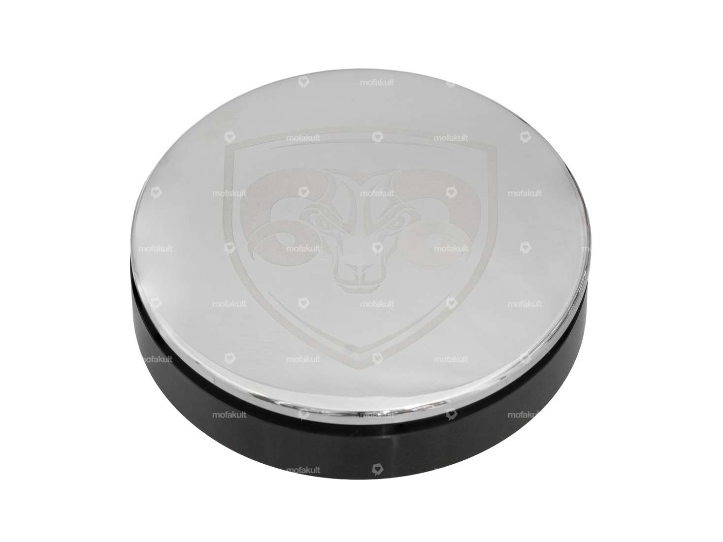 66HEROES Tachoblende Ø 48 mm «66HEROES» Chrom Carousel Image 1