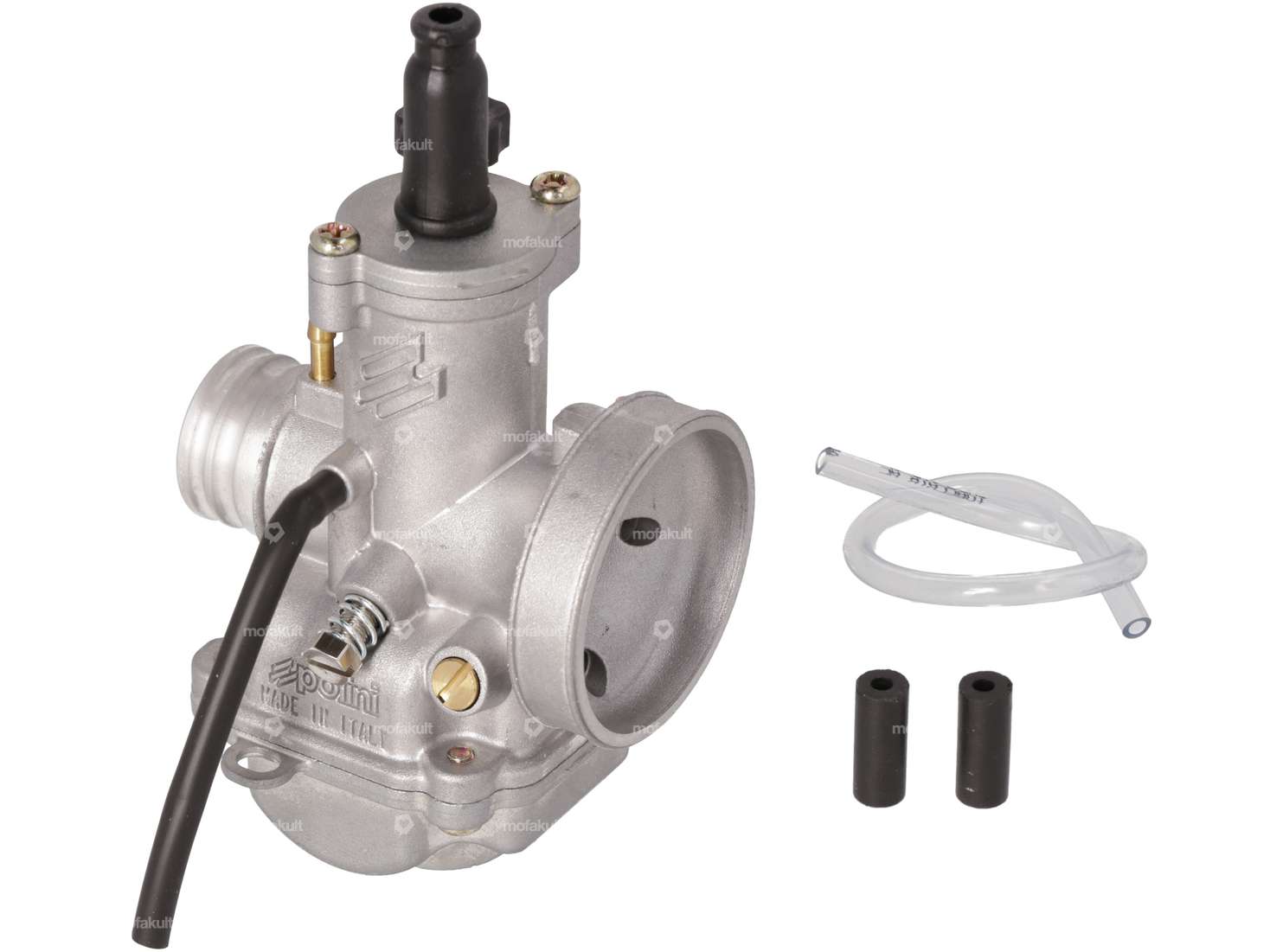 Polini CP 17.5 mm carburetor (hand choke) rubber flange Carousel Image 2