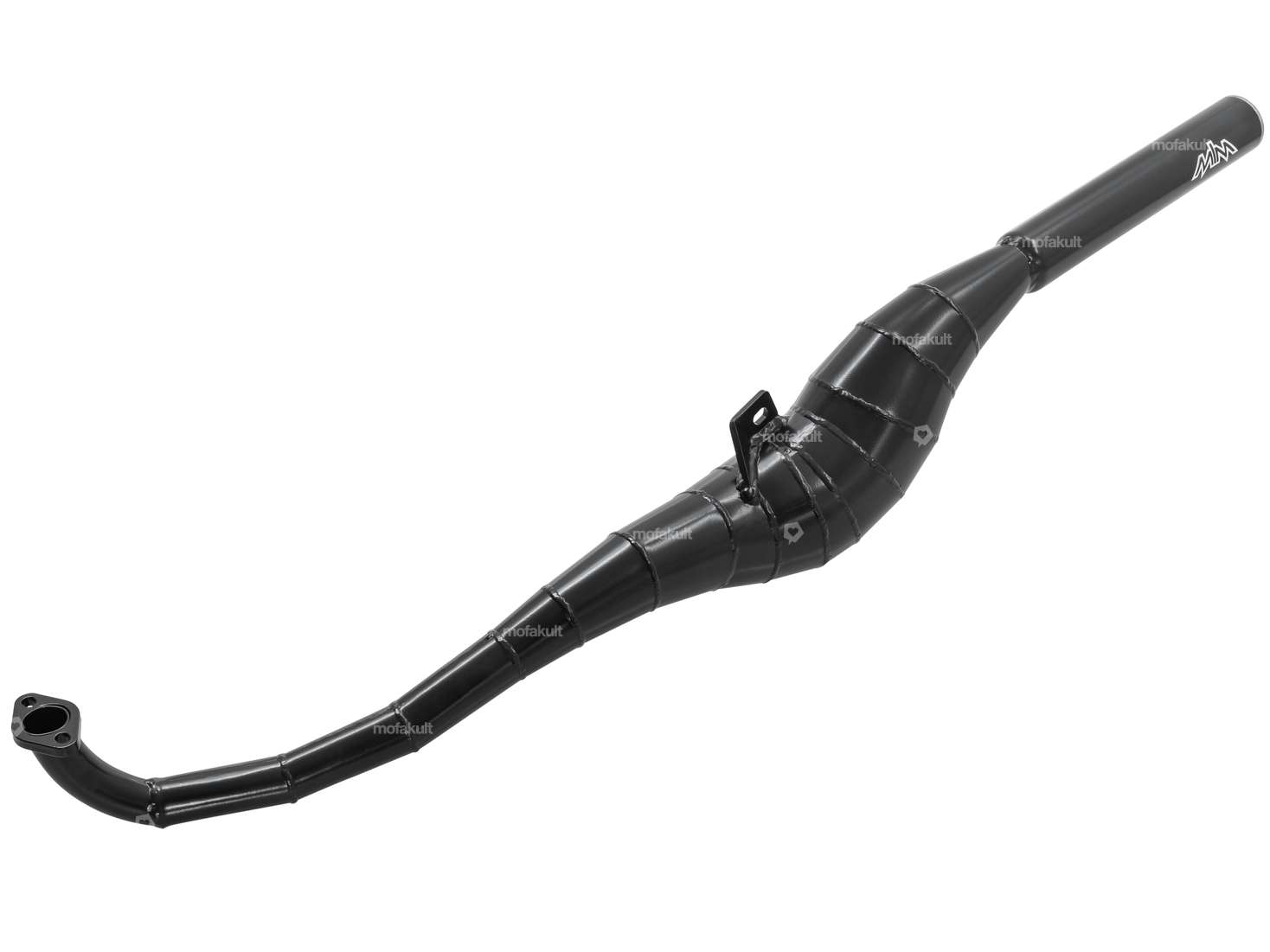 MLM Auspuff «Crazy Pipe» schwarz gerader Auslass | Puch Carousel Image 1