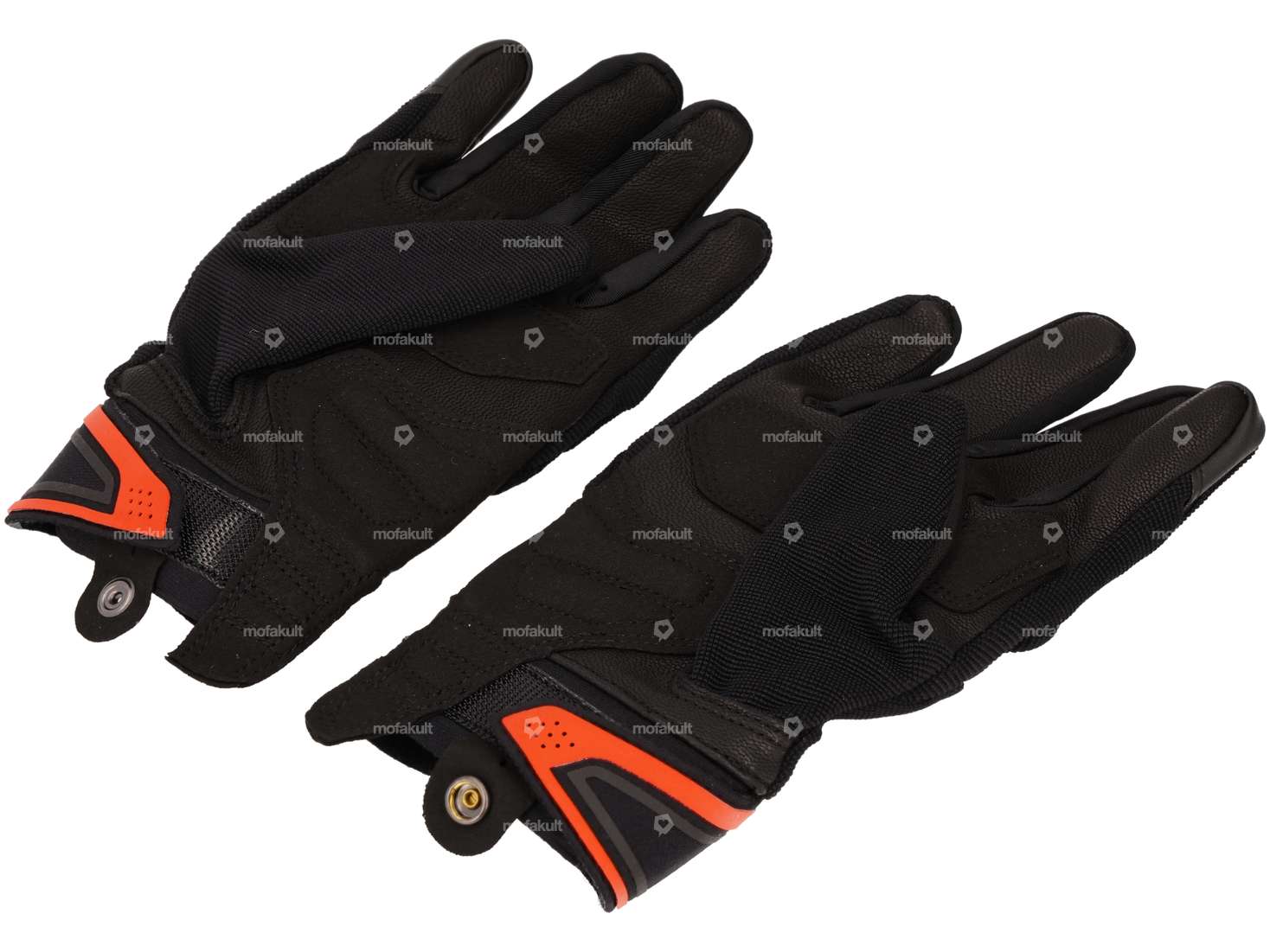 IXON Handschuh «MIG 2» schwarz / rot Carousel Image 2