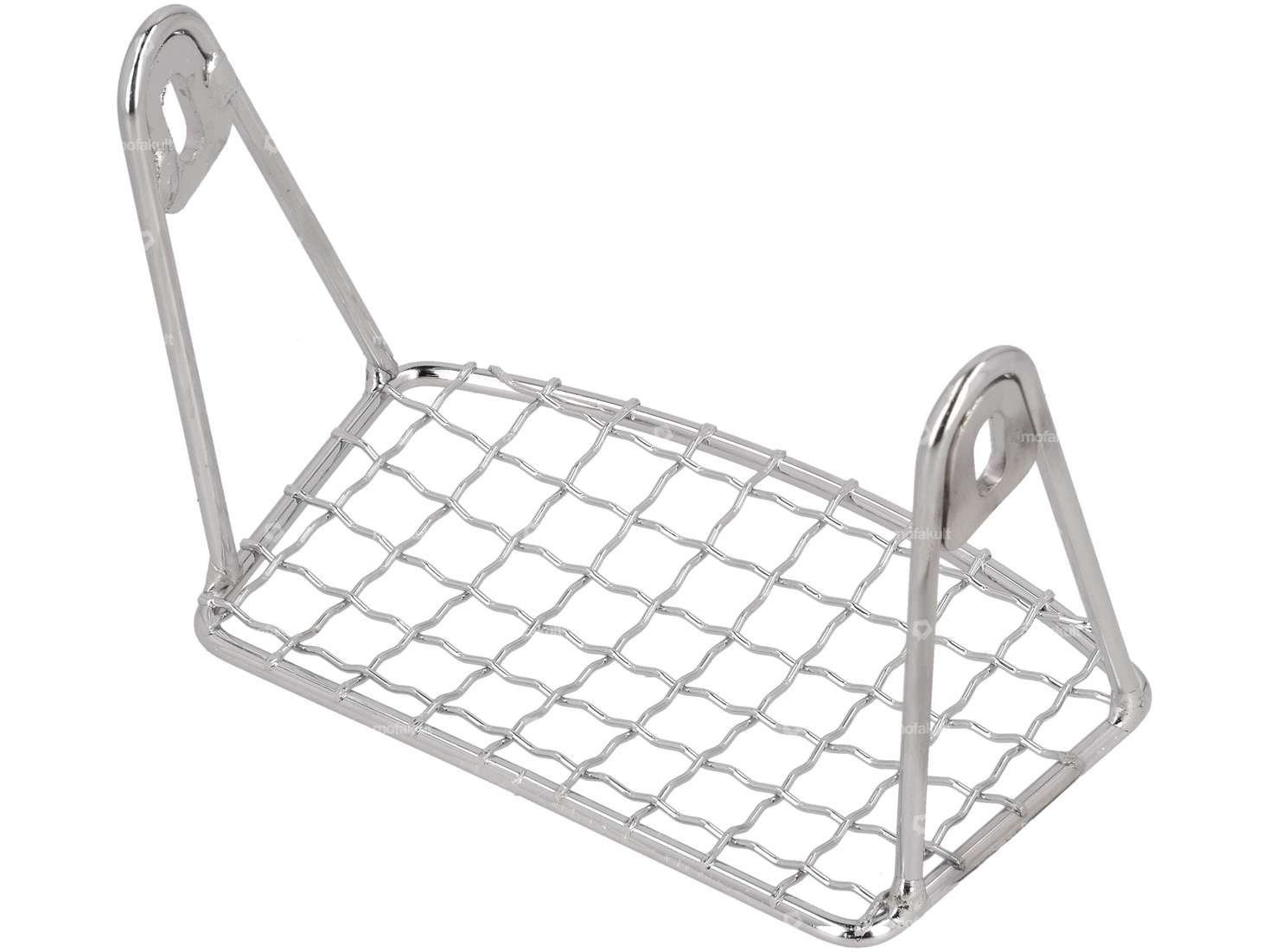 Lampengitter Chrom eckig Carousel Image 2