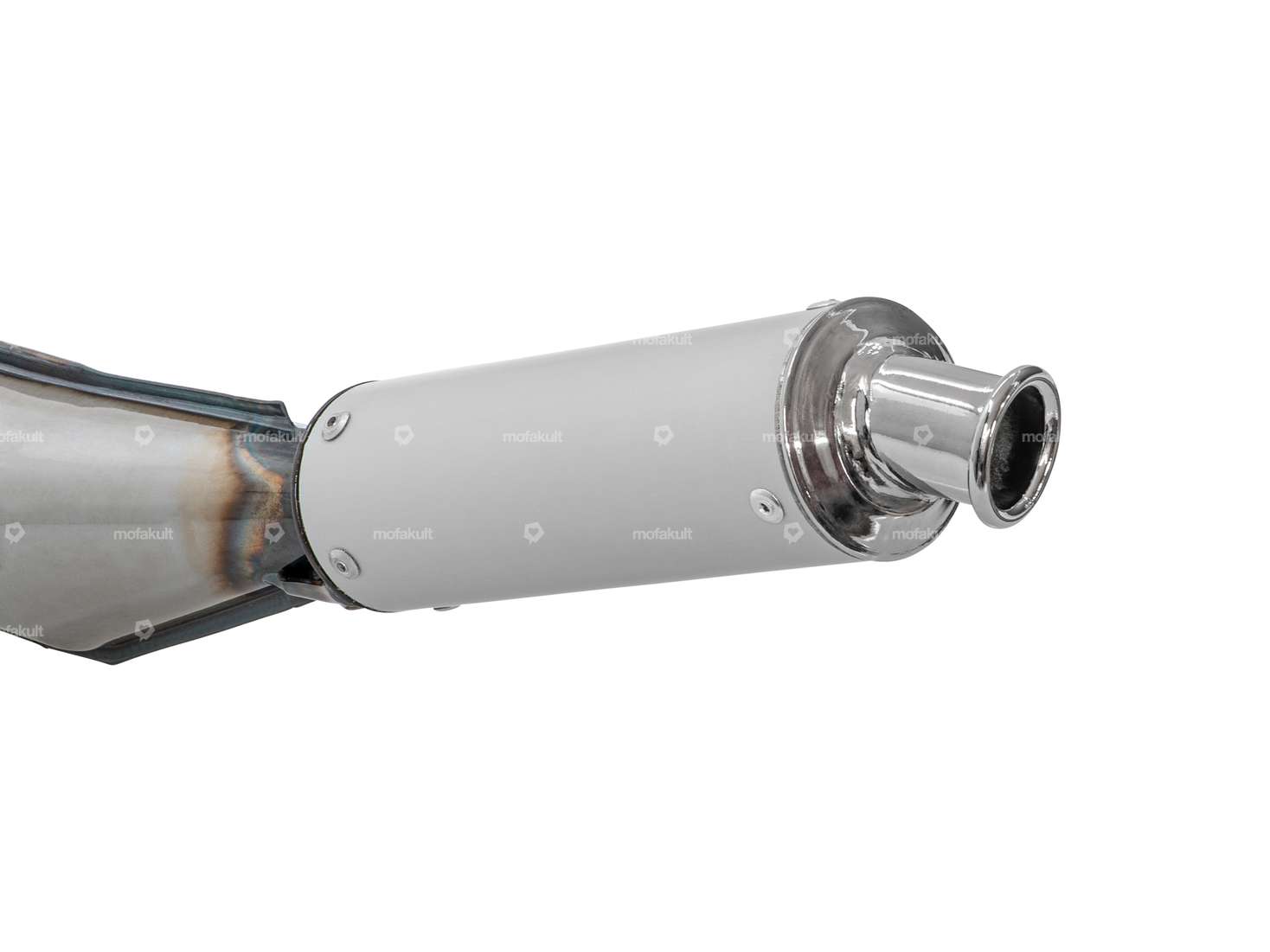 Auspuff Bullet blank / Alu | Tomos A3 Carousel Image 2