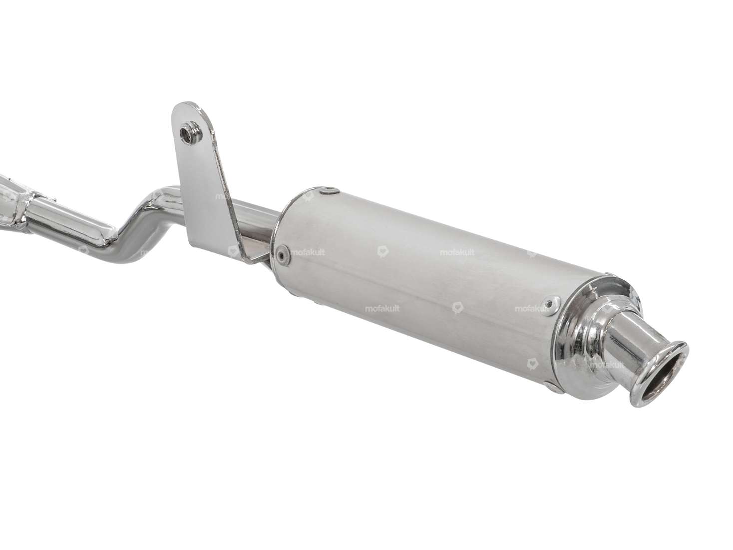 TECNO Circuit Exhaust Chrome | Piaggio Ciao, Bravo Carousel Image 2