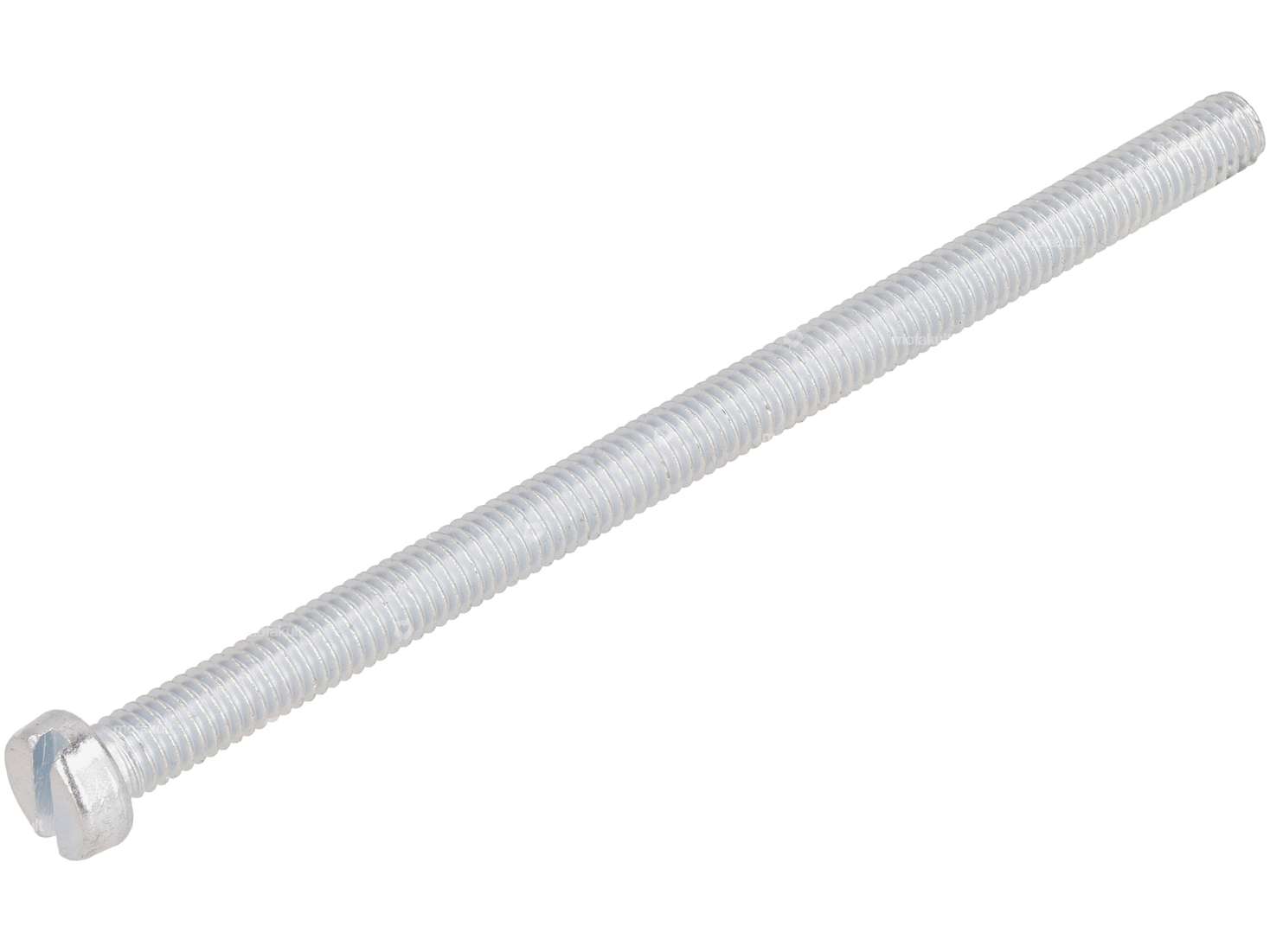 Screw M6x100 cylinder head slot galvanized Carousel Image 1