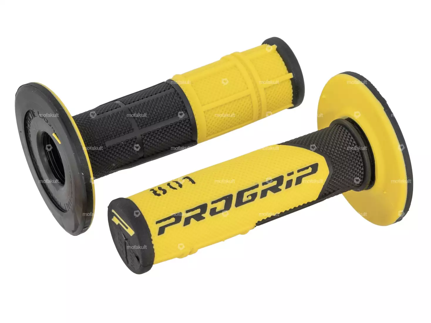 thumbnail image 2 of Pair Of PROGRIP 801 Blue Gel Handlebars Knobs – Universal Fit For Cross, Motocross, Enduro (Diam. 22-25mm) 2 of 5