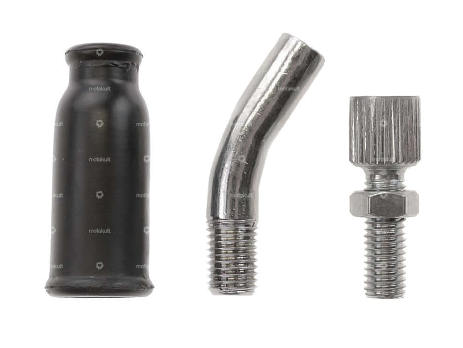 Dell'Orto 30° Vergaser-Rohrbogen-Set M6x0.75 Carousel Image 1