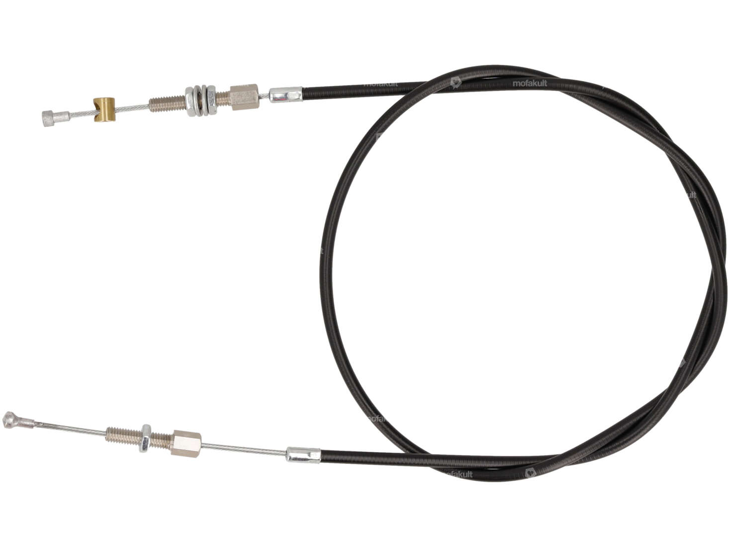 Kupplungskabel mit Aussenhülle & Stellschrauben | Kreidler Flory MF 12, 13, 22 Carousel Image 1