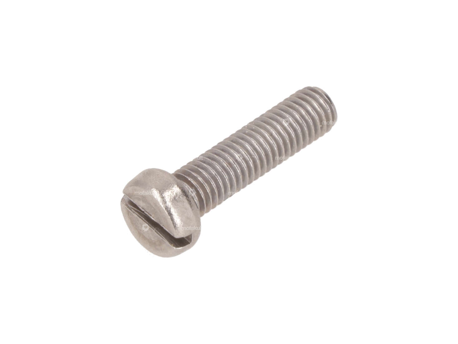 Schraube M5x20 Zylinderkopf Schlitz Inox Carousel Image 1